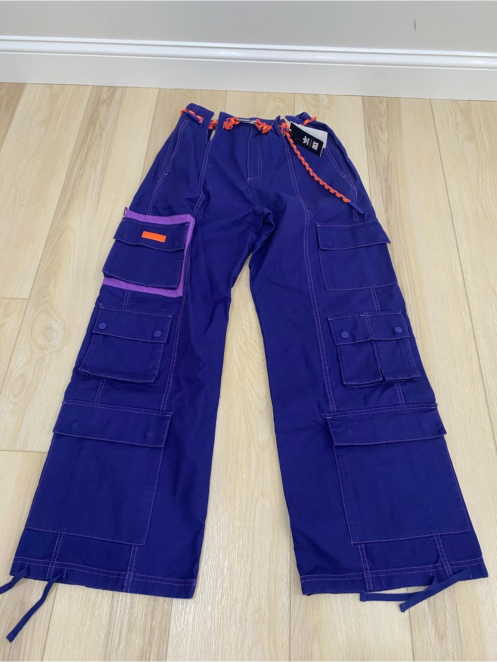 Ivy Park Adidas Twill Cargo Pants Size Medium HSO739